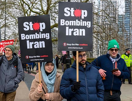 Europe sees wave of protests against US, Israeli strikes on Iran