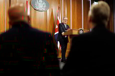 Starmer says Iran not targetting Britain with long-range missiles (File image)