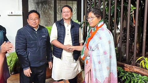 Assam Assembly Elections 2026: Nandita Gorlosa joined the Congress on March 22, 2026, in the presence of Nirmal Langthasa, Assam Pradesh Congress Committee General Secretary, and Jitendra Singh Alwar, General Secretary, AICC In-Charge of Assam.