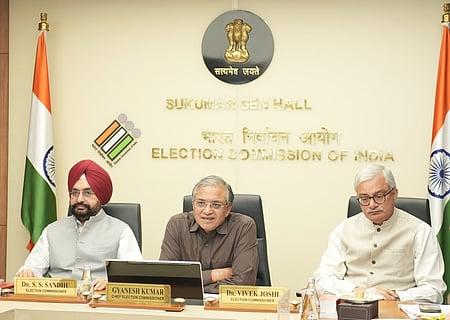 ECI holds high-level coordination meet with poll-bound states to bolster preparedness (Ld)