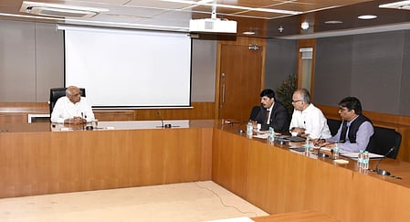 Gujarat CM chairs statewide review of fuel supplies after panic buying​ (Photo: @Bhupendrapbjp/X)