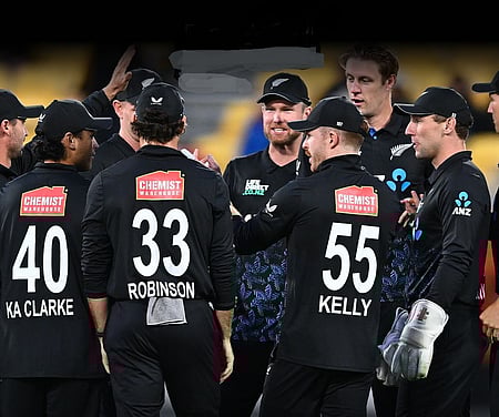‘Subpar finish disappointing after strong comeback’: Jimmy Neesham reflects on New Zealand’s 3-2 series loss to South Africa in the fifth and final T20I at the Hagley Oval in Christchurch on Wednesday. Photo credit: @BLACKCAPS/X