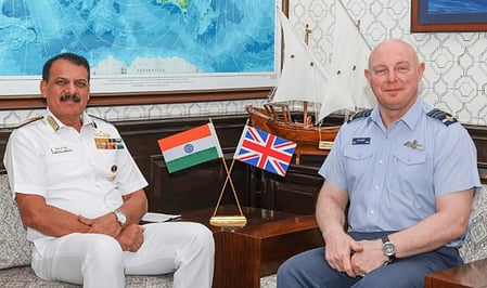 India and UK discuss ways to address evolving maritime and aerospace security challenges