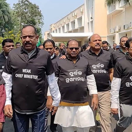Weak CM, strong Health Minister’: Odisha Assembly in chaos over SCB ICU fire deaths
