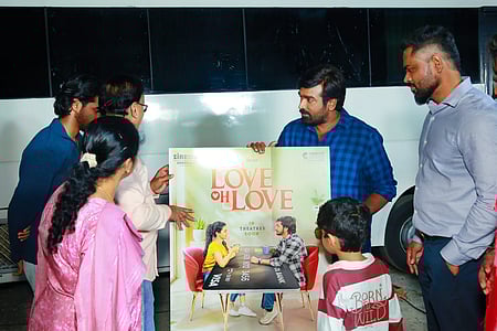 Vijay Sethupathi releases first look of Pavish-starrer ‘Love Oh Love’  (Photo Credit: IANS/PR)
