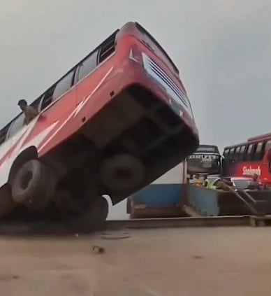 18 bodies retrieved after bus plunges into river in Bangladesh