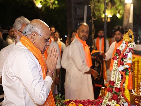 Gujarat CM attends Ram Navami Mahotsav in Ahmedabad as celebrations held across state