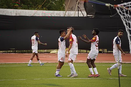 Rajasthan United hold Diamond Harbour to a hard-fought draw in the Indian Football League (IFL) 2025-26 at the Vidhyadhar Nagar Stadium in Jaipur on Thursday. Photo credit: AIFF
