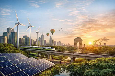 India features in global city-led climate solutions report (Photo: AI Generated Image)