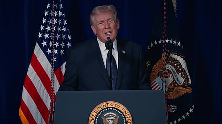 Trump touts farm exports, China soybean deal​ (Photo: IANS)