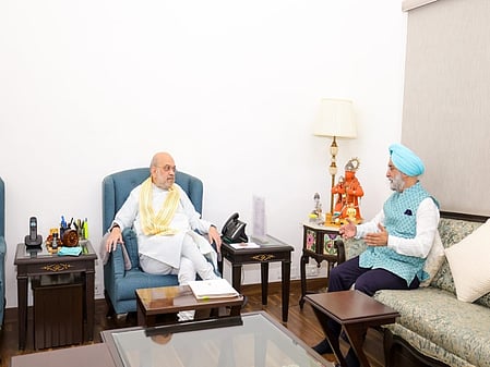 HM Amit Shah, Delhi L-G Sandhu discuss development, security