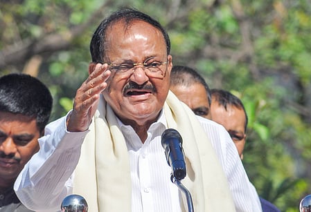 Venkaiah Naidu seeks passage of Bill in Parliament for legal status to Amaravati