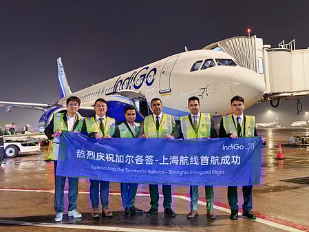 IndiGo to operate non-stop regular Kolkata–Shanghai services