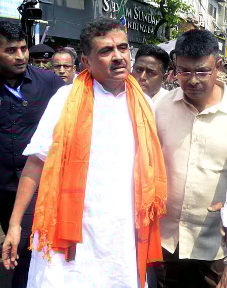 Bengal polls: LoP Suvendu Adhikari files nomination from Nandigram