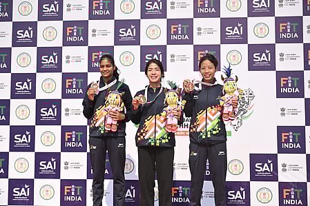 KITG Day 6: Arunachal’s Nedi Ngi, Maharashtra’s Govind Padekar win 5000m gold medals (Credit: SAI)