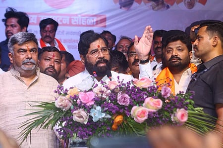 Maha govt launches slum-free Mumbai campaign, NETRAM system​ (Photo: @mieknathshinde/X)