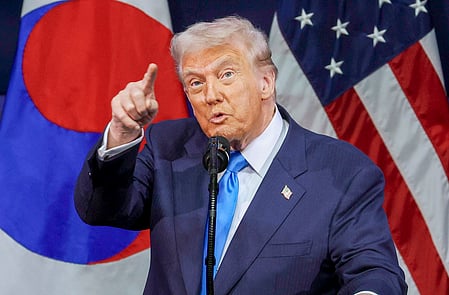 Trump warns Iran on Hormuz, power grid if deal is not reached​ (Photo: IANS)