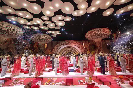 Delhi CM Rekha Gupta blesses 51 couples at mass wedding