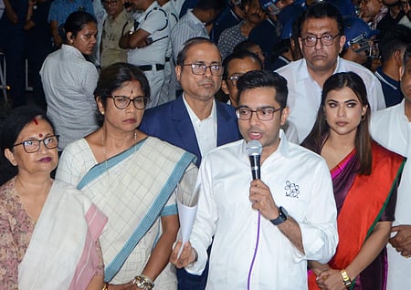 Abhishek Banerjee flags