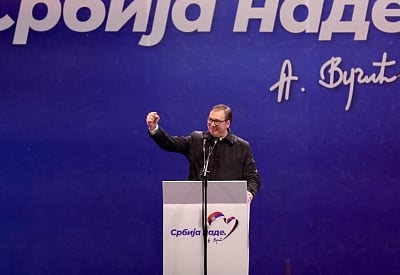 Serbian President Vucic announces extension of Russian gas supply, cautions Europe over energy risks