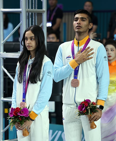 Abhay Singh, Anahat Singh bag top honours in Asian Squash 2025 Annual Awards handed over by the Asian Squash Federation.