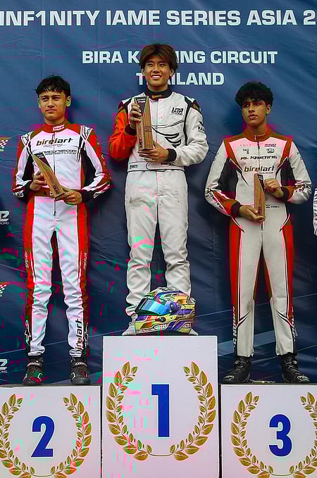 Mumbai’s Kiaan Shah shines with twin podium finish in Thailand Asia Series