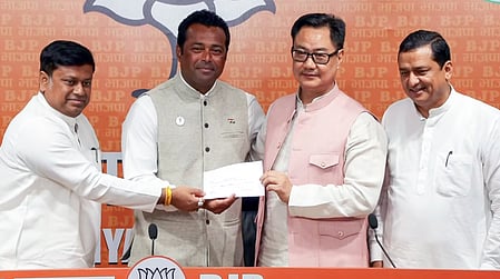 West Bengal polls: Tennis legend Leander Paes joins BJP ahead of elections