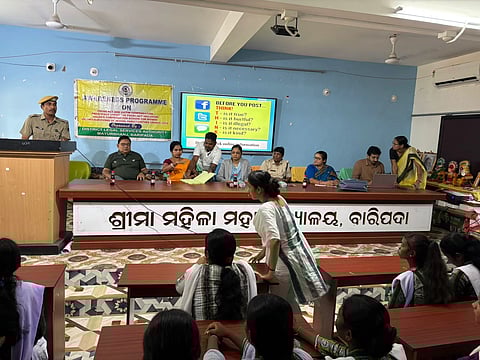 Awareness program organised by Mayurbhanj Police on the POCSO Act, Victim compensation scheme, safety on social media & Cyber safety 