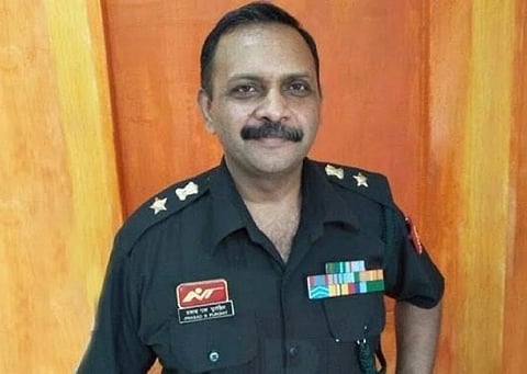 Lieutenant Colonel Shrikant Purohit in his Army uniform