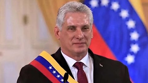 Cuban President Miguel Díaz-Canel Bermúdez 