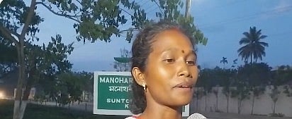 Tea garden women celebrate BJP victory in Assam