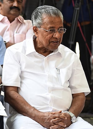 Kerala CM Pinarayi Vijayan submits his resignation to Governor