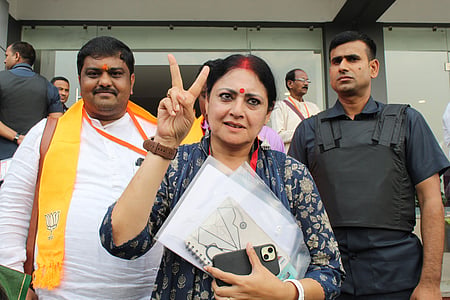 Agnimitra Paul among six early BJP winners in Bengal as party leads in 192 seats
