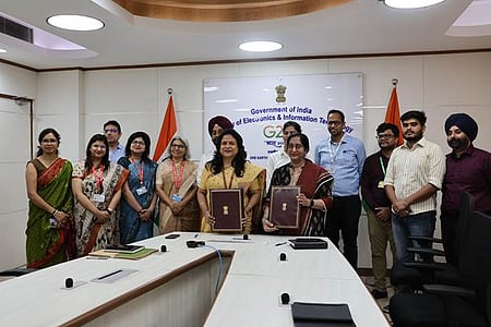 In the image many ICMR doctors are shown inn a official meeting room