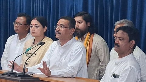 Suvendu adhikari, Dilip Ghosh, Agnimitra Paul, Ashok Kirtania, 
Khudiram Tudu, Nishith Pramanik 