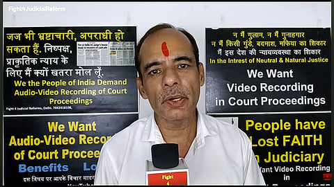 screenshot from video uploaded to Fight 4 Judicial Reforms