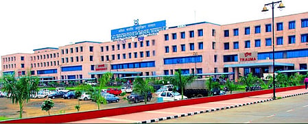 In the image AIIMS bhopal is shown