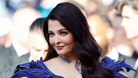 photograph of Bollywood actress Aishwarya Rai at the Cannes Festival