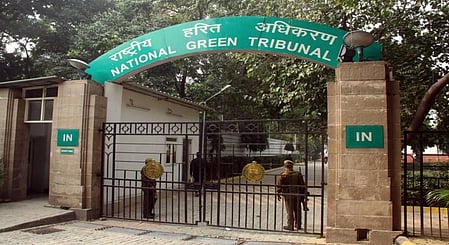 This is an outside image showcasing the National Green Tribunal 