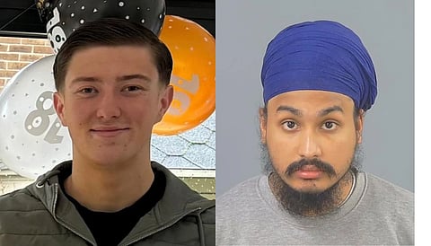 Vickrum Digwa stabbed a 18-year-old University student named Henry Nowak with a Sikh kirpan ceremonial knife on December 3, 2025.