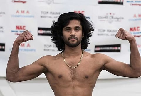 Photo of Indian-origin MMA fighter Hrishikesh Koloth who was killed in a bear attack in Canada
