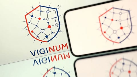 photo showcasing French agency "Viginum" logo and name