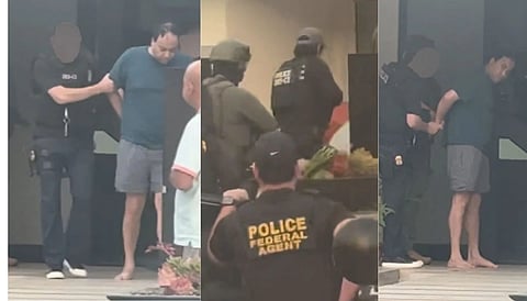 Mahender Makhijani's video of arrest is getting viral on social media. The federal authorities said that he faces up to 30 years in jail, if convicted.