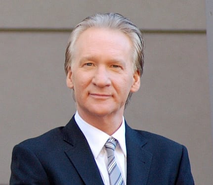 Image of Bill Maher at the Hollywood Walk of Fame ceremony.