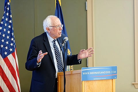 US Sen. Bernie Sanders introduced legislation that would give the American public a 50% ownership stake in big AI companies.