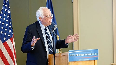 Bernie Sanders reacting to progressive primary victories in New York backed by Zohran Mamdani and grassroots organizers