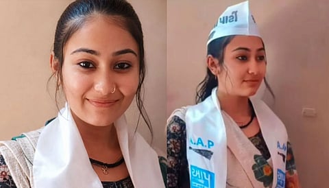 A 23 year-old former Aam Aadmi Party (AAP) candidate, Nandini Bosmiya was found dead at her residence in Rajkot, Gujarat.