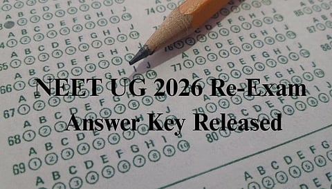 The NTA has opened the challenge window for those candidates who want to raise objections against the NEET UG Re-Exam 2026 provisional answer key.