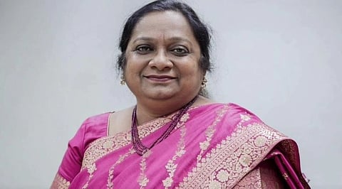 In the image Dr. Vatsala Aggarwal  is shown