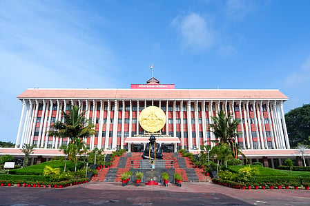In the image Kerala Assembly is shown